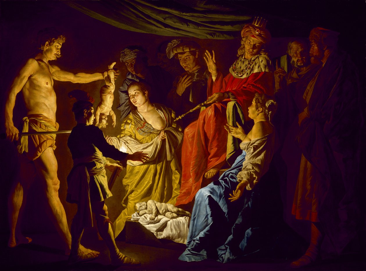 Das Urteil Salomos von Matthias Stomer