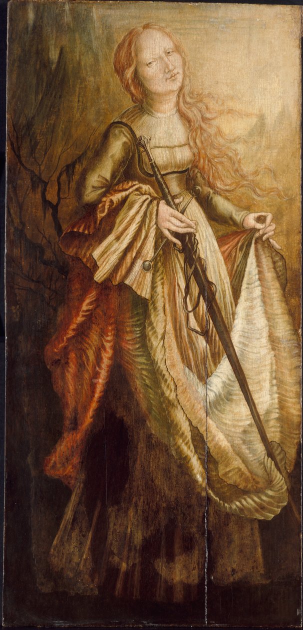 St. Katharina, frühe 1970er Jahre von Matthias Grünewald
