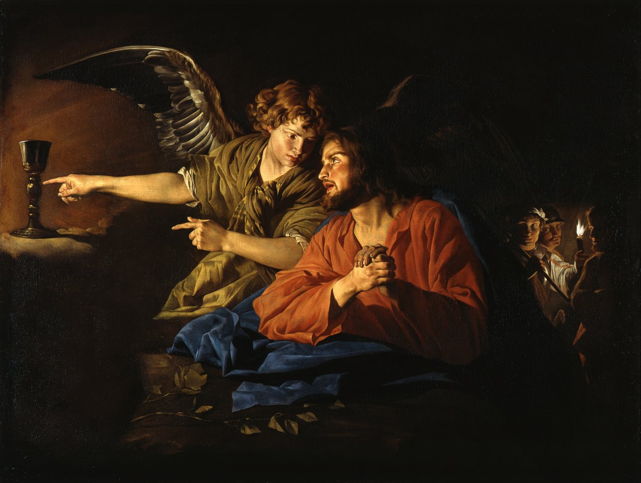 Christus am Ölberg von Matthias Stom