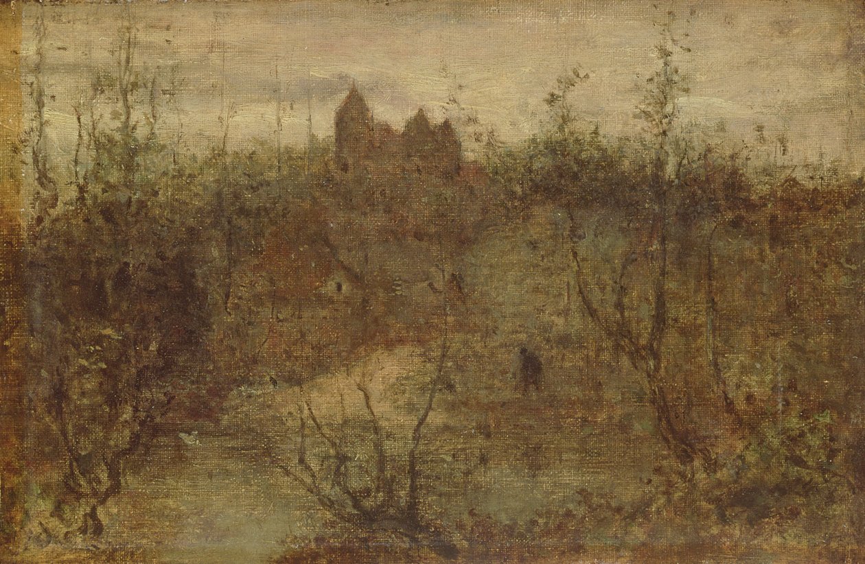 Das verzauberte Schloss, ca. 1887 von Matthijs Maris