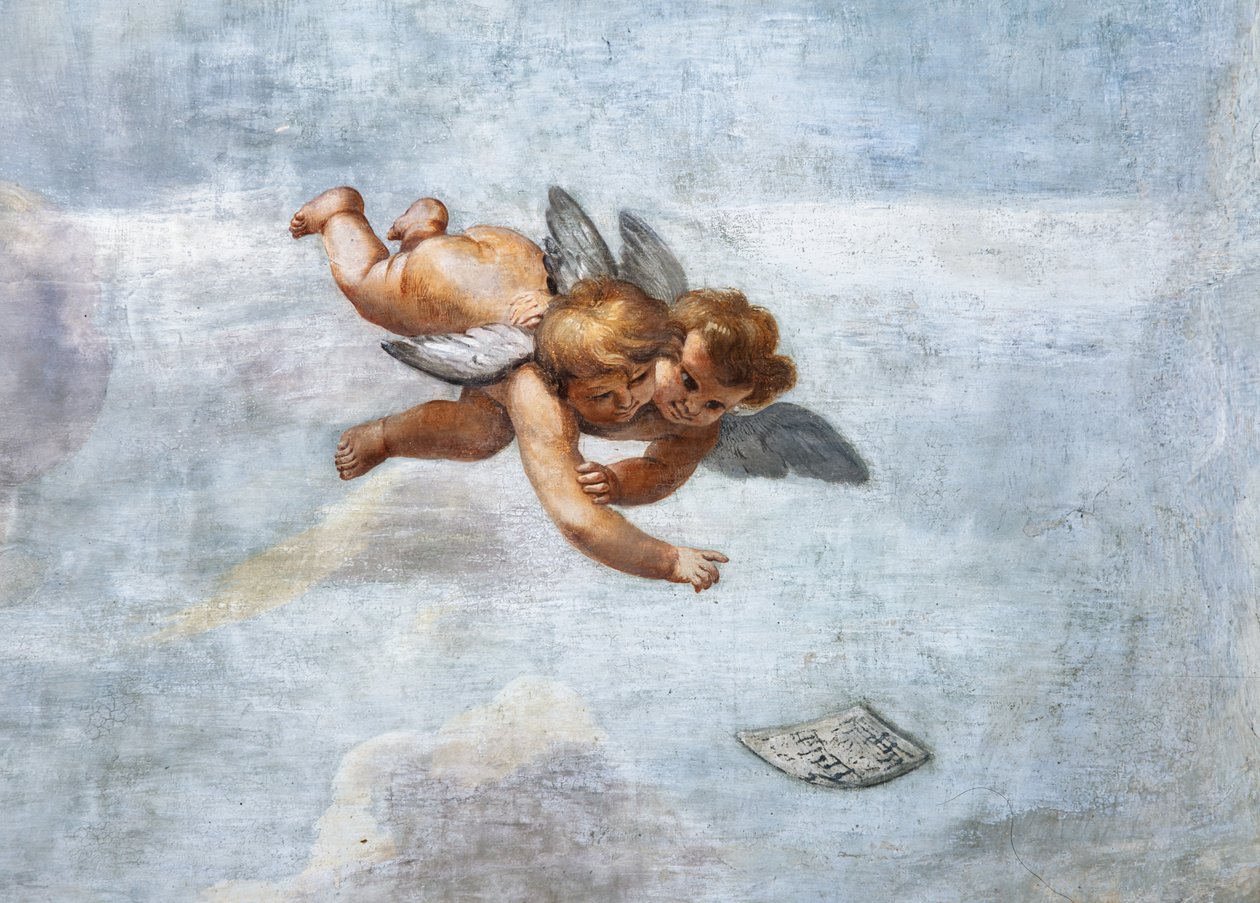 Engelskonzerte (Detail) von Mattia (1613 99) Preti