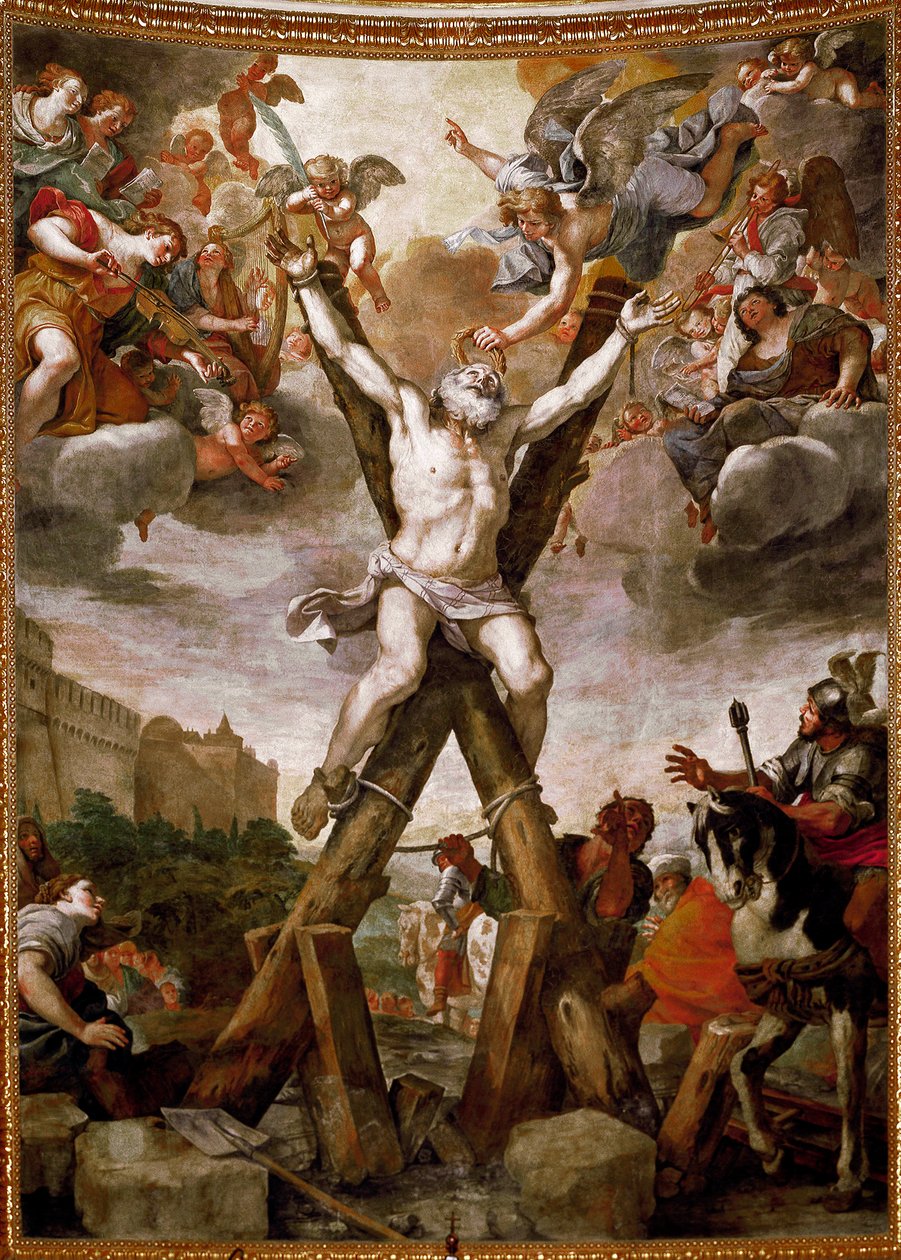 Kreuzigung des heiligen Andreas von Mattia Preti