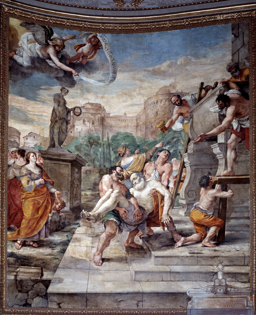 Begräbnis des heiligen Andreas von Mattia Preti