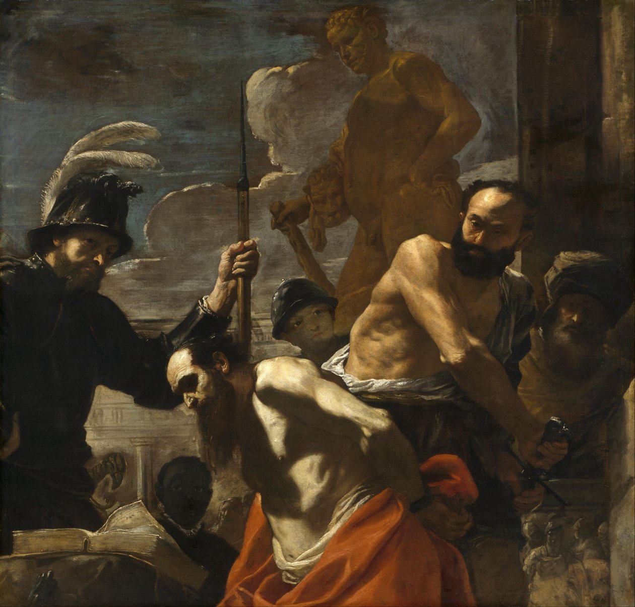 Das Martyrium des Heiligen Paulus von Mattia Preti