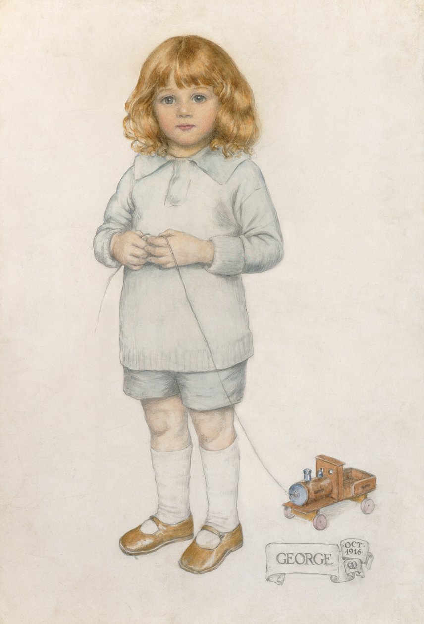 Porträt von George von Maud Tindal Atkinson