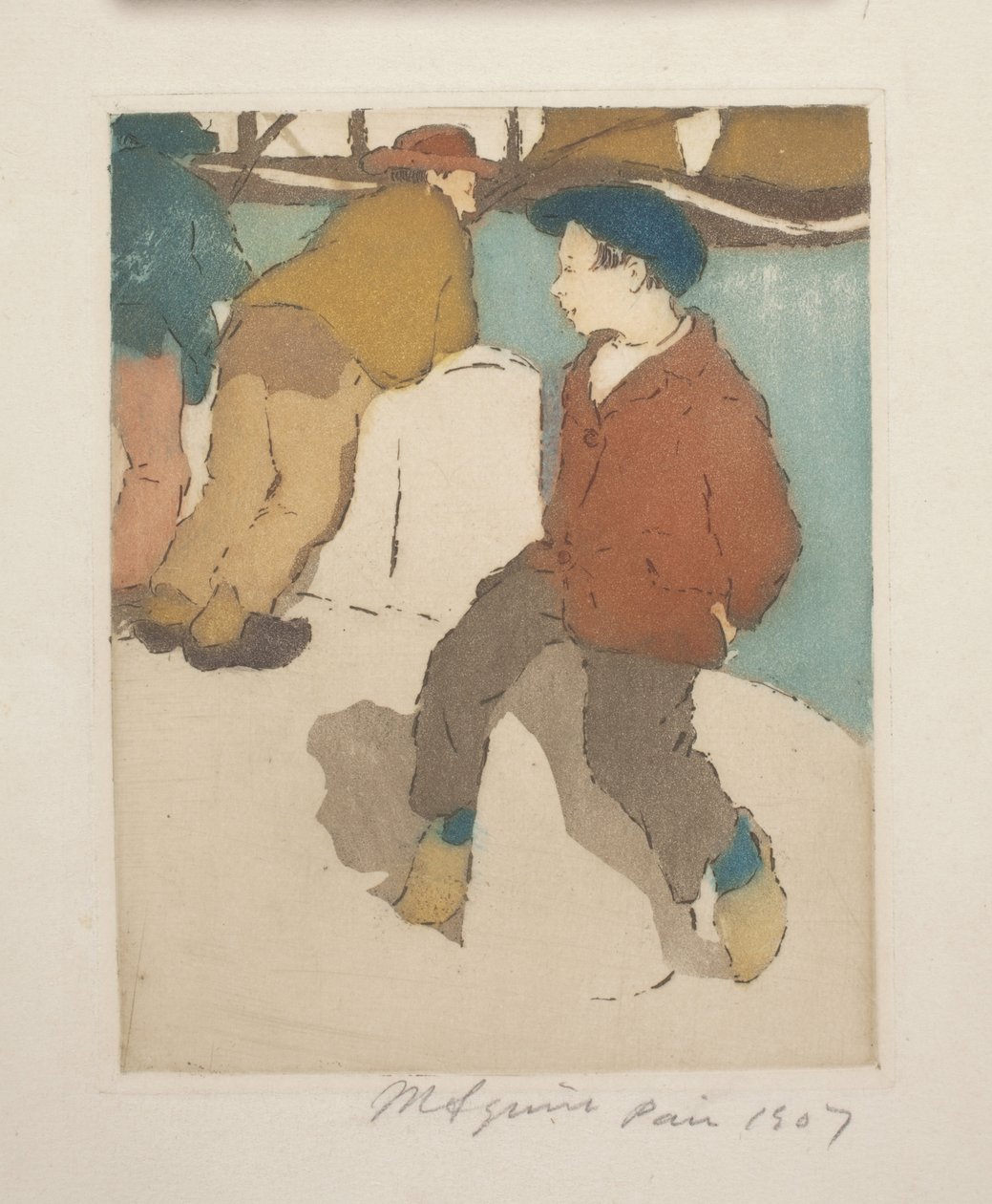 Am Kai von Maud Hunt Squire