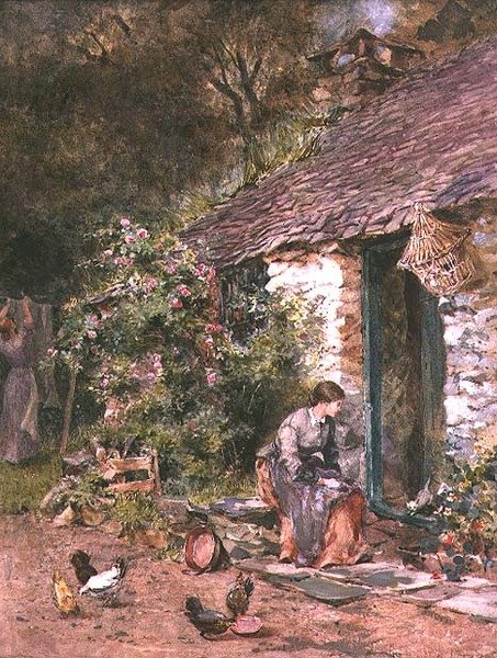 Ein Moment der Ruhe am Waschtag von Maud Naftel