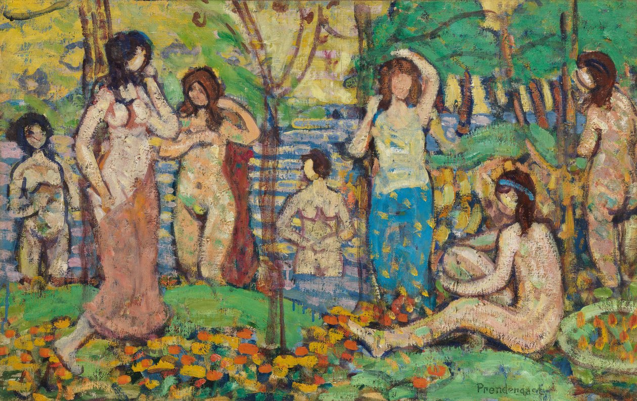 Strand Nr. 3, ca. 1913 von Maurice Brazil Prendergast