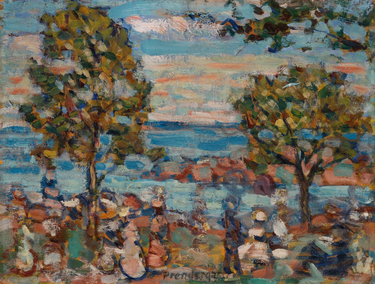 Strandszene von Maurice Brazil Prendergast