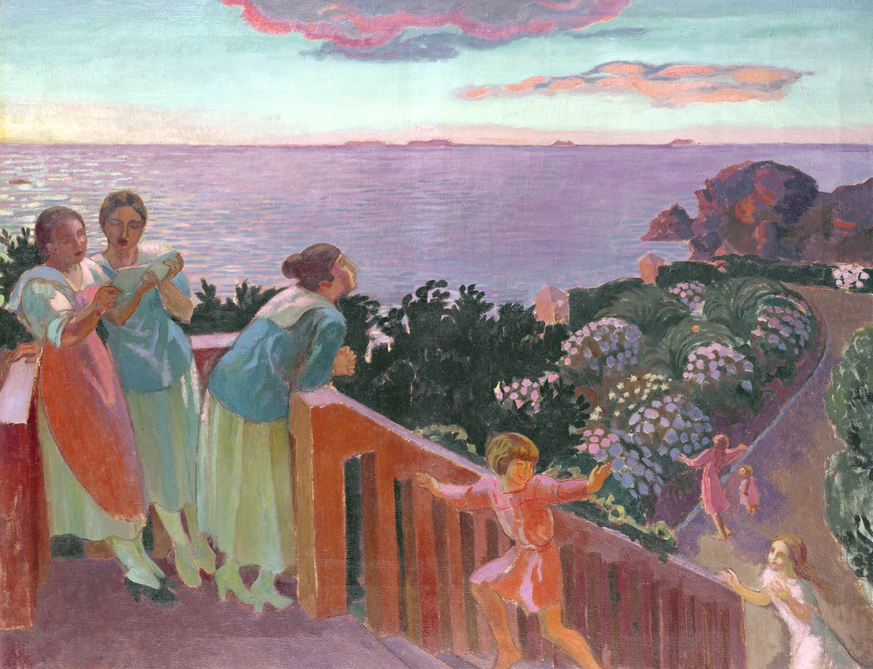 Balkon a Silencio, 1918 von Maurice Denis