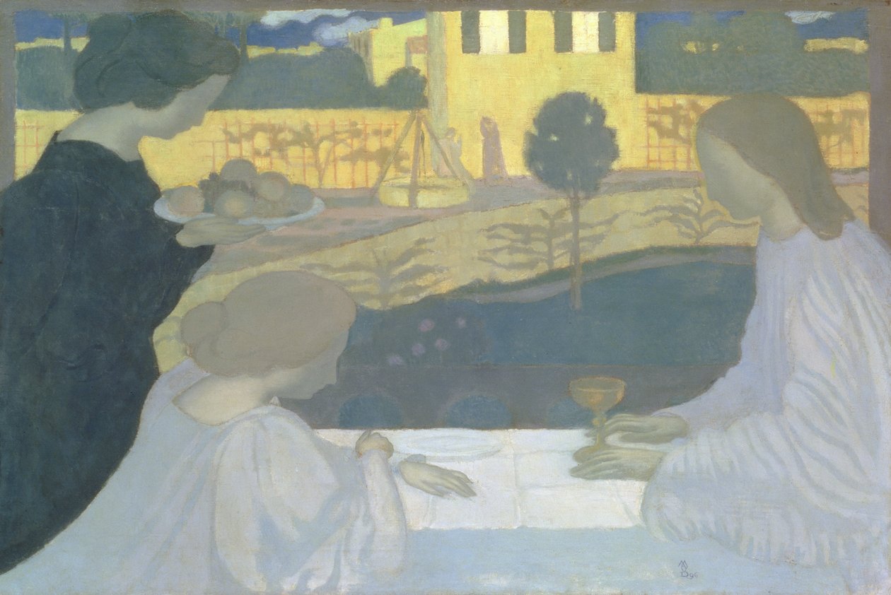 Martha und Maria, 1896 von Maurice Denis