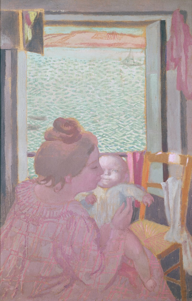 Mutterschaft am Fenster, 1901 von Maurice Denis