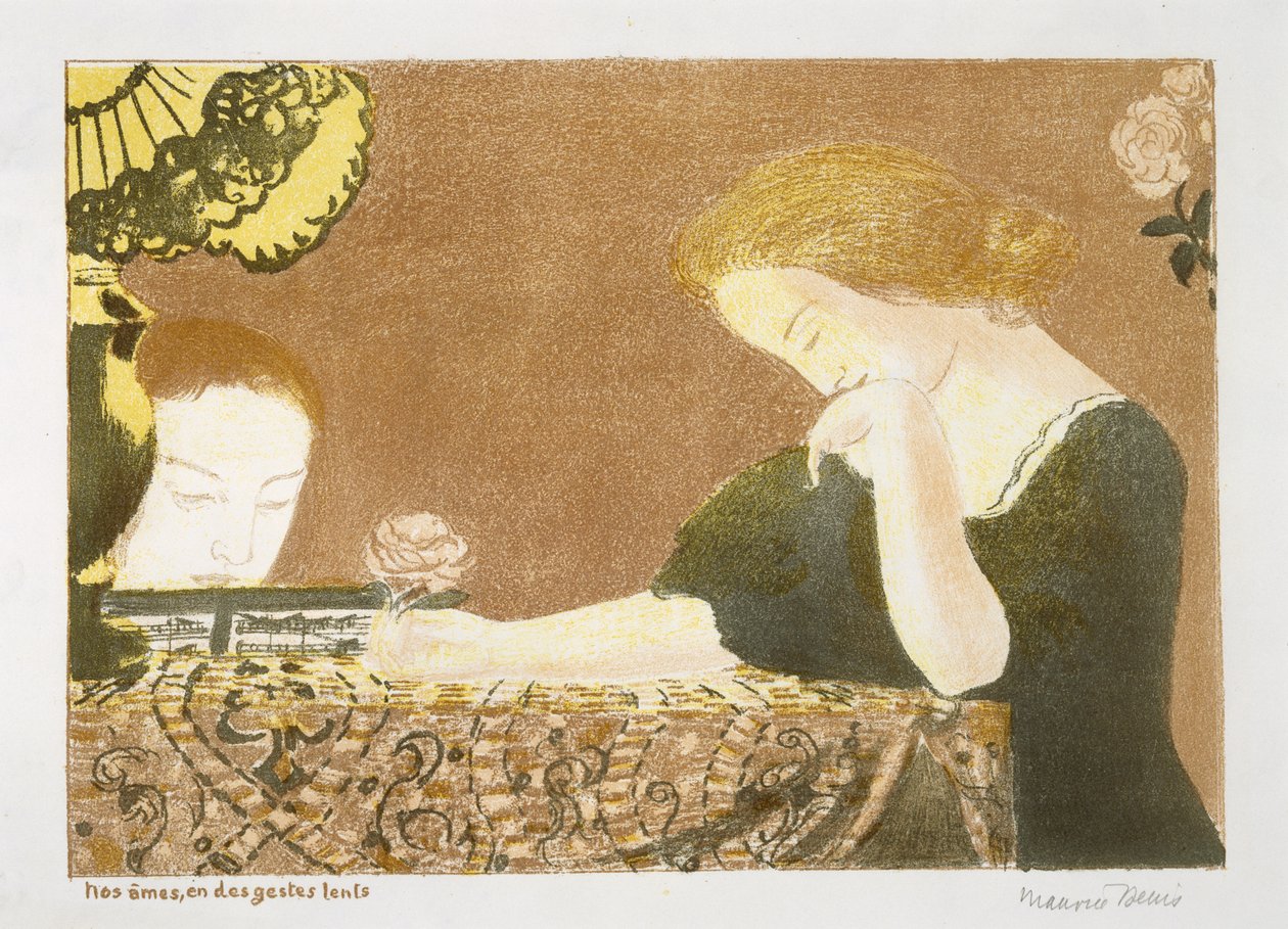Unsere Seelen, in langsamen Bewegungen, 1892-99 von Maurice Denis