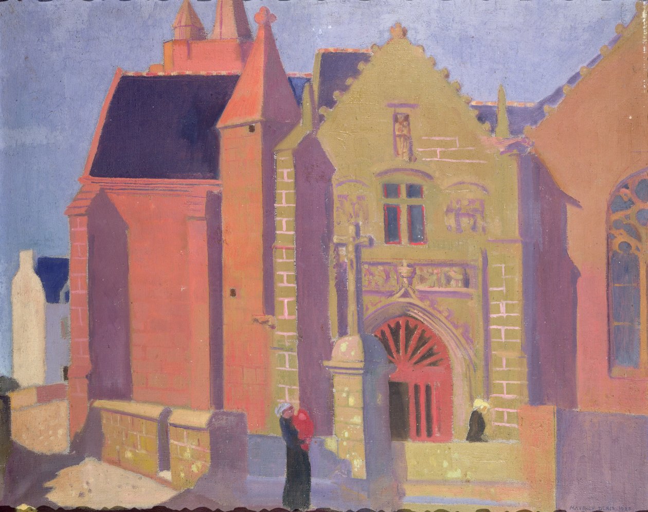 Die Kirche Notre-Dame de la Clarté in Perros-Guirac von Maurice Denis