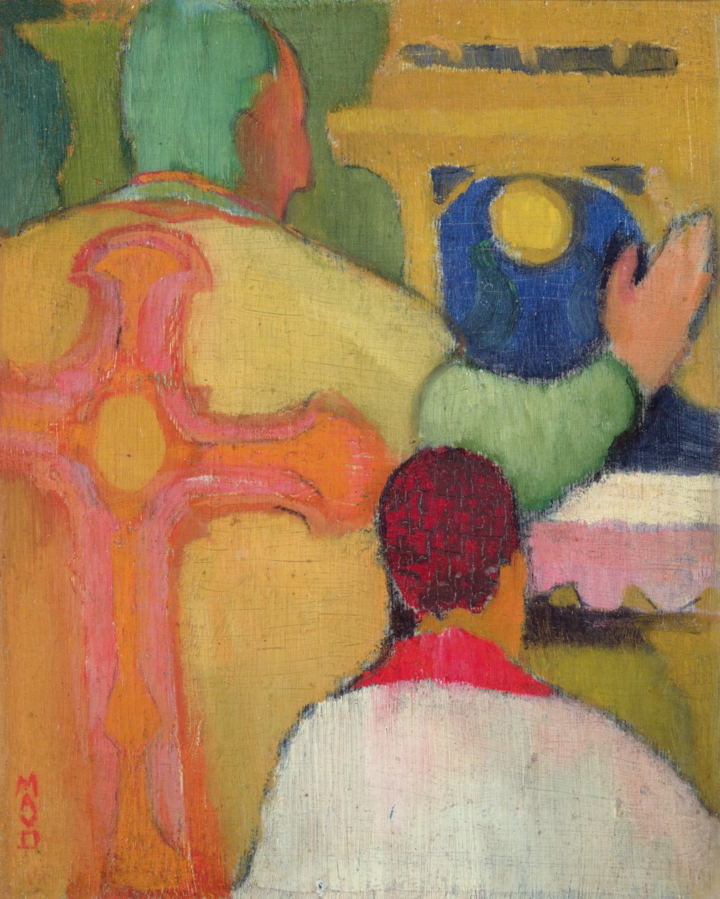 Die Messe, um 1890 von Maurice Denis