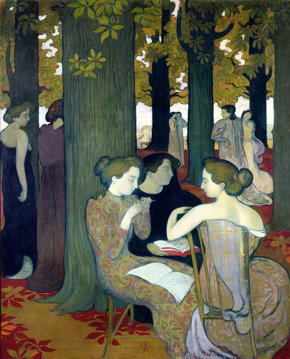 Die Musen, 1893 von Maurice Denis