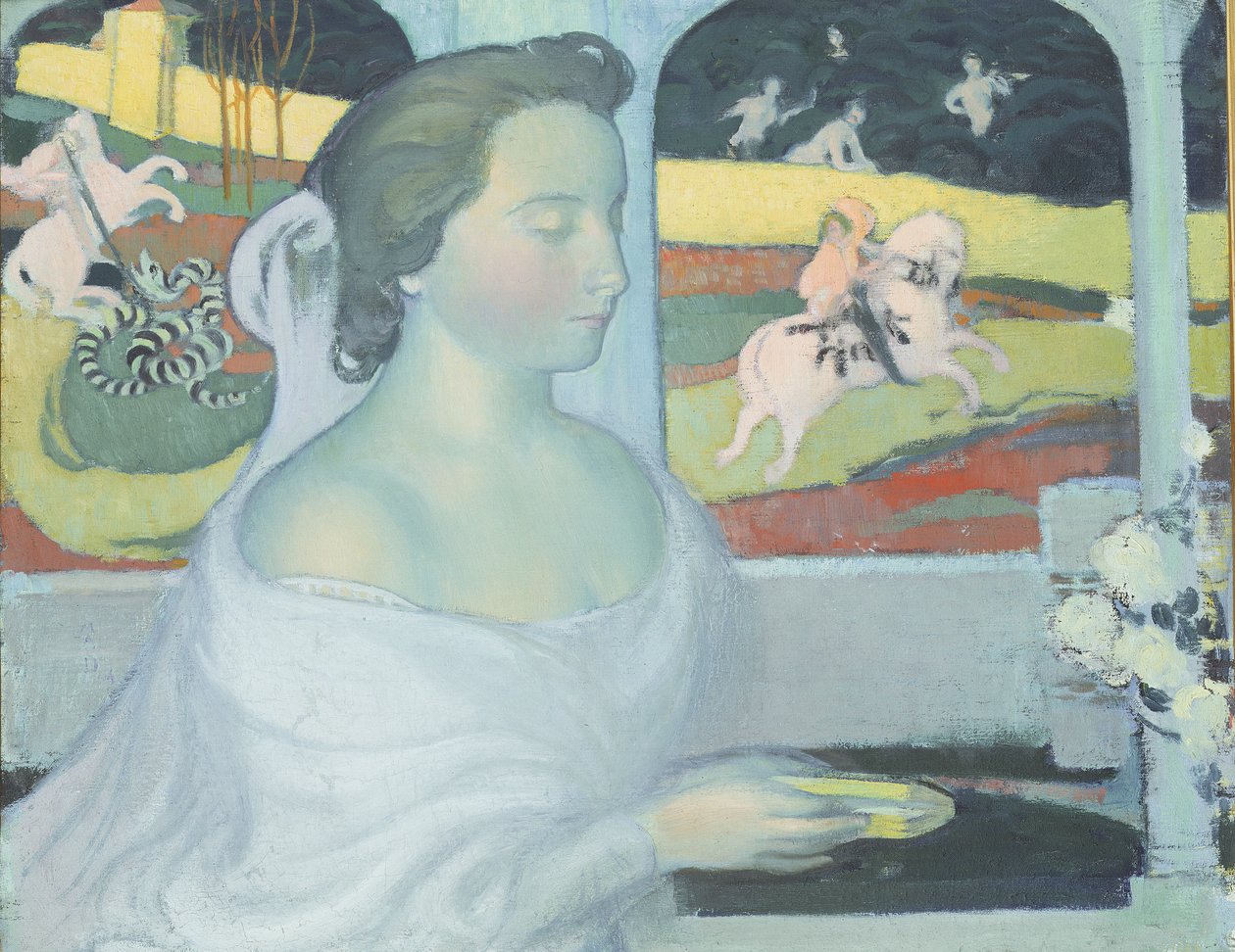 Die Prinzessin im Turm, ca. 1900 von Maurice Denis
