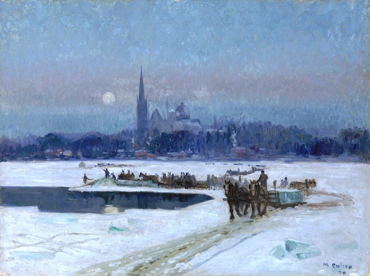 Eisschneider, Longueuil von Maurice Galbraith Cullen