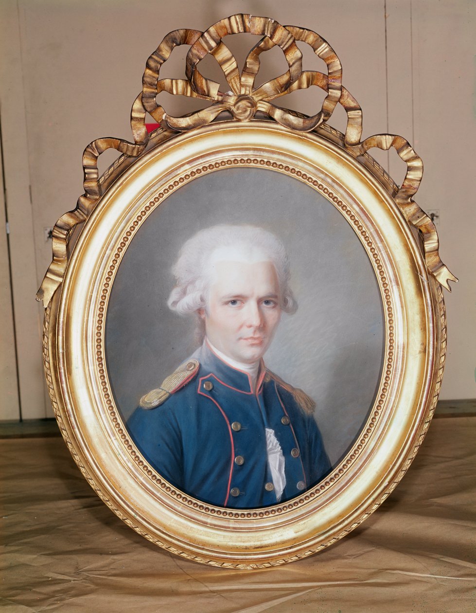 General Pierre Choderlos de Laclos (1741-1803) von Maurice Quentin de La Tour