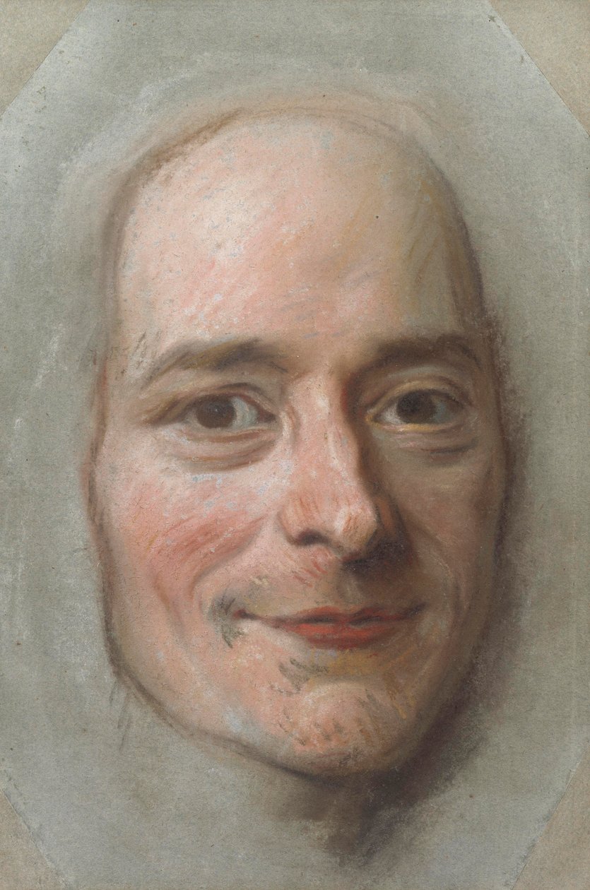 Porträt von Voltaire, ca. 1750 von Maurice Quentin de La Tour