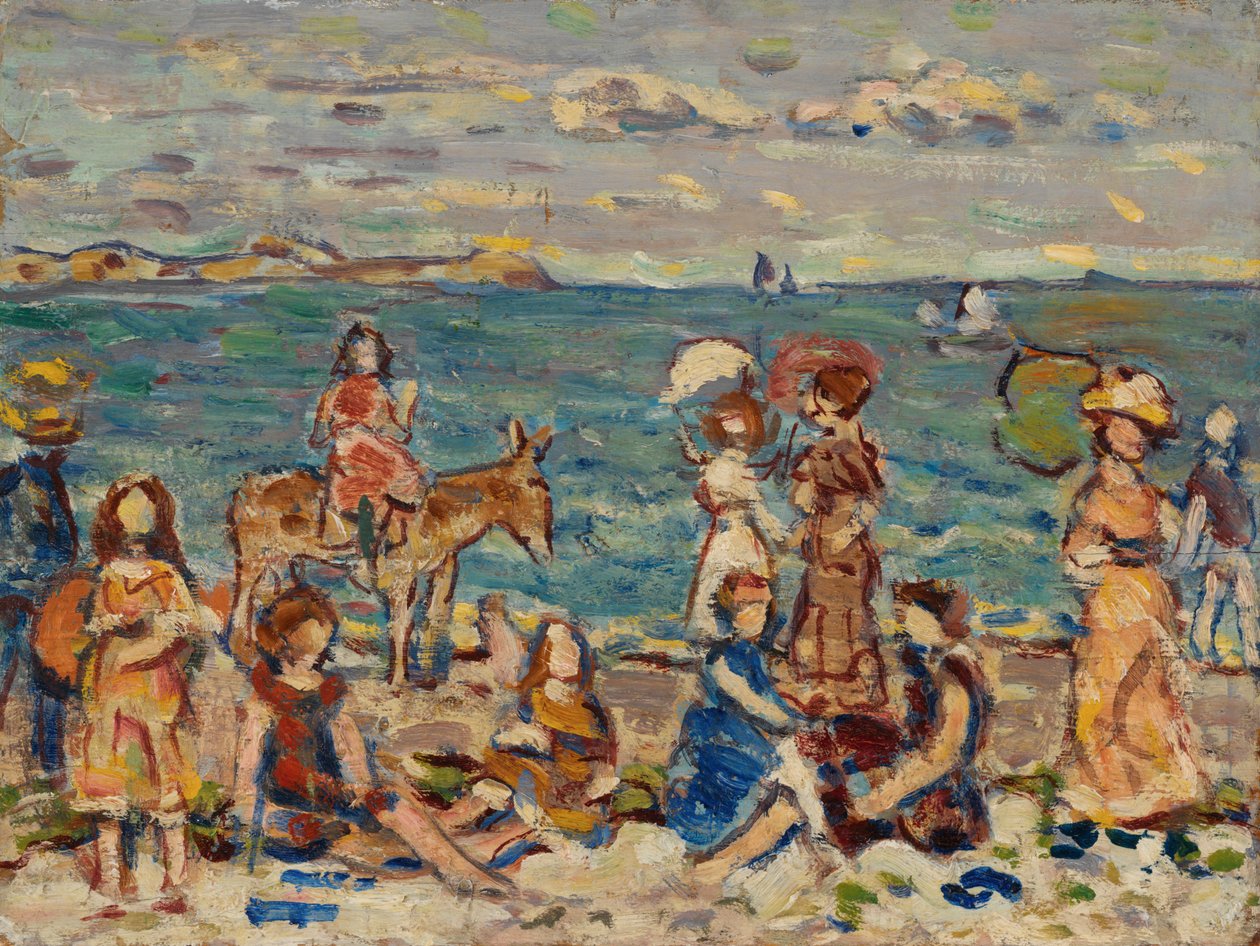 Am Strand von Maurice Brazil Prendergast