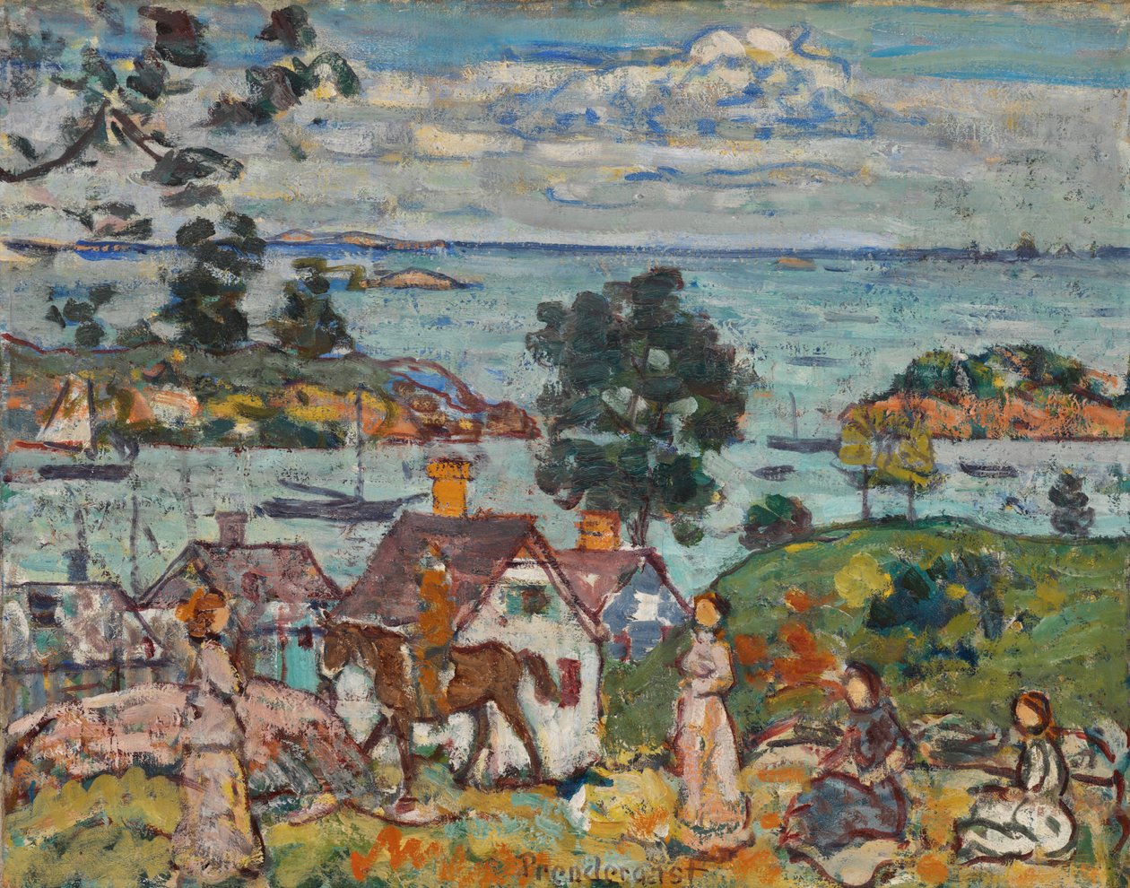 Hafen von Gloucester von Maurice Brazil Prendergast