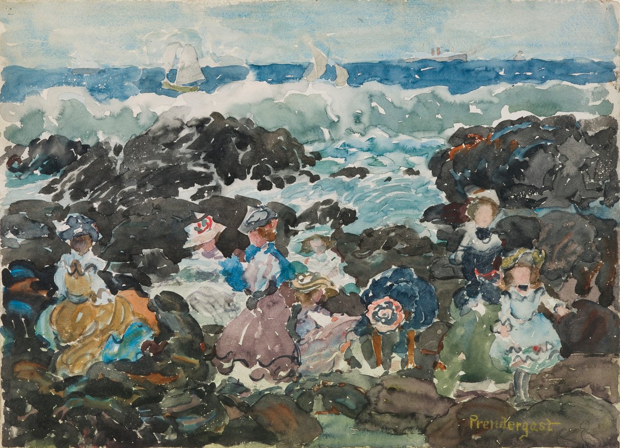 Brandung, Cohasset von Maurice Brazil Prendergast