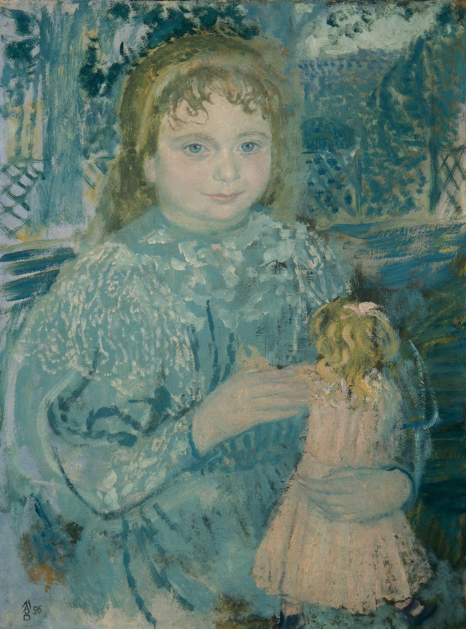 Mädchen mit einer Puppe (Thérèse Watillaux) von Maurice Denis