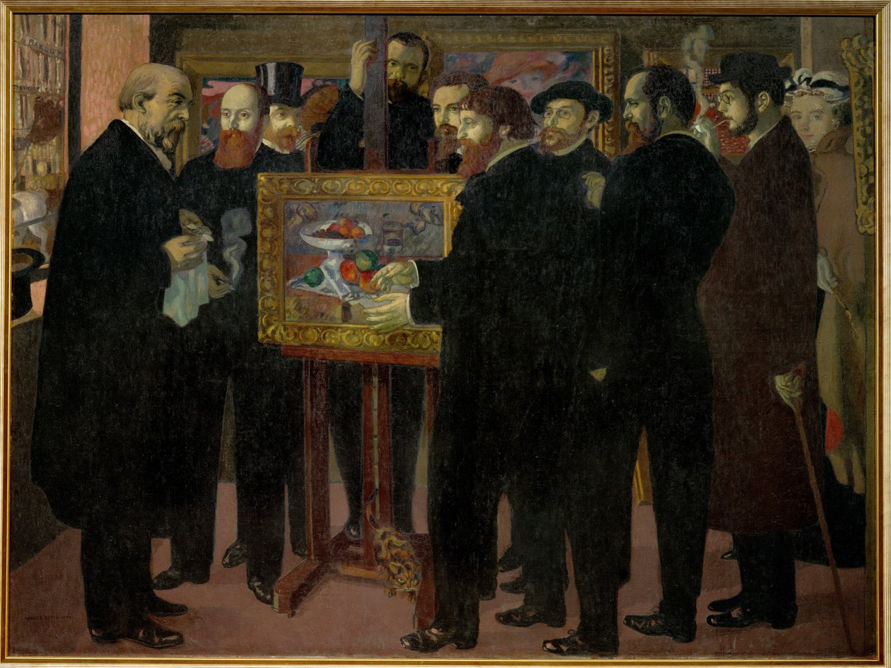 Hommage an Cézanne von Maurice Denis