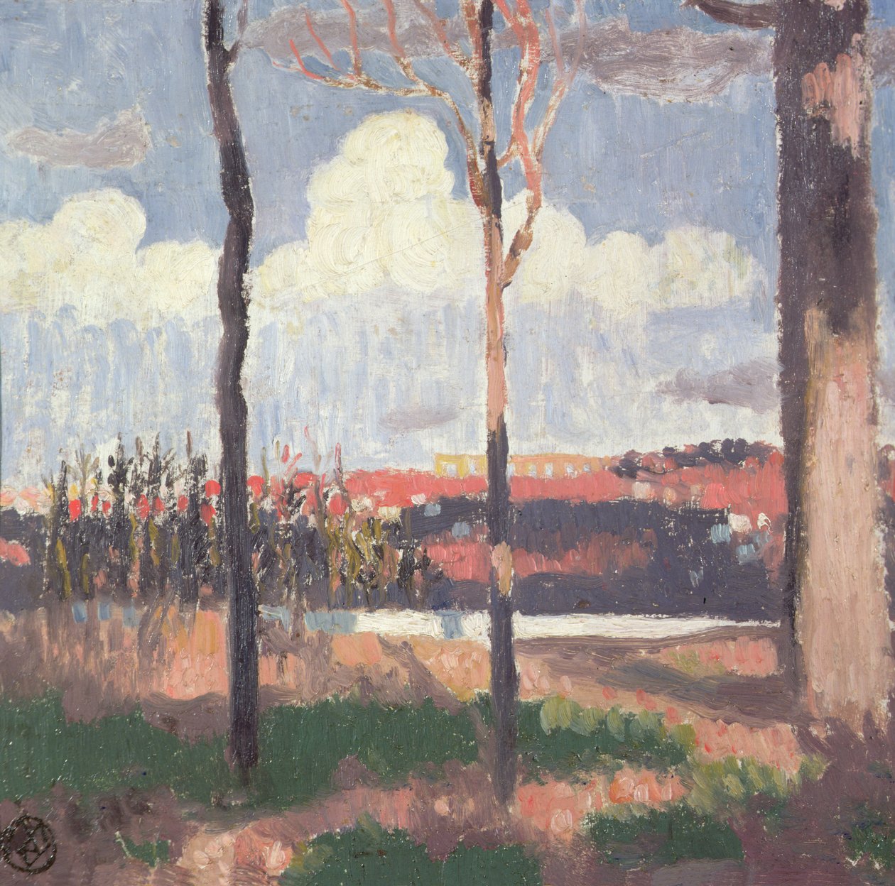 Marly-Aquädukt von Pecq aus gesehen von Maurice Denis