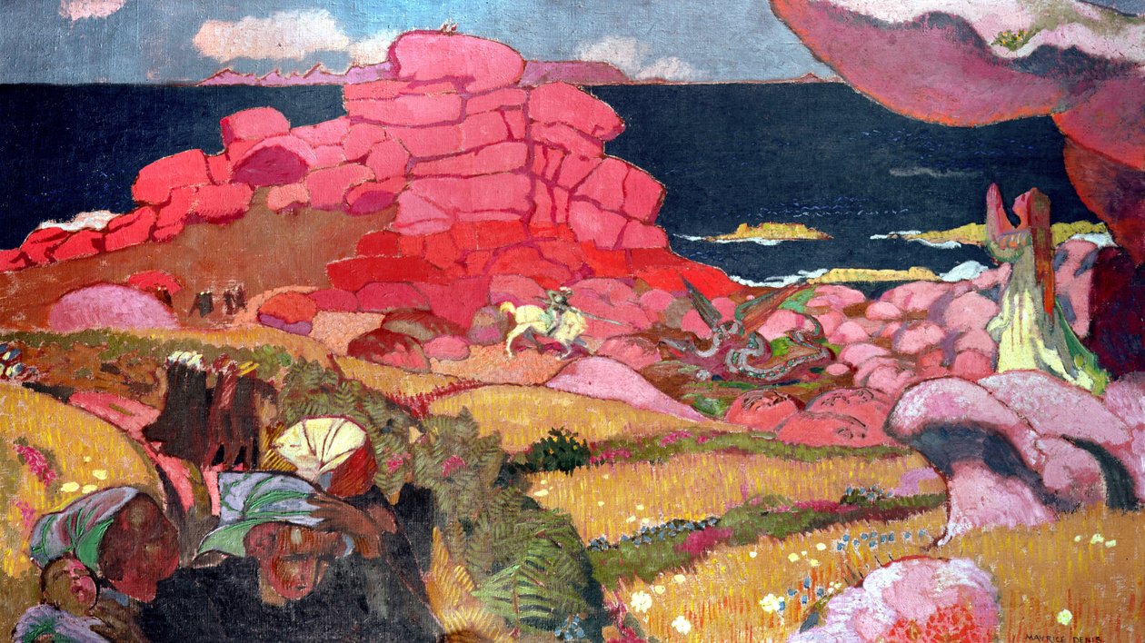 St. Georg und der Drache von Maurice Denis