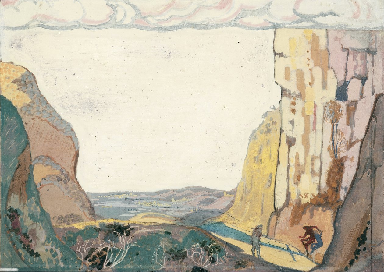 Die Straße der Versuchung von Maurice Denis