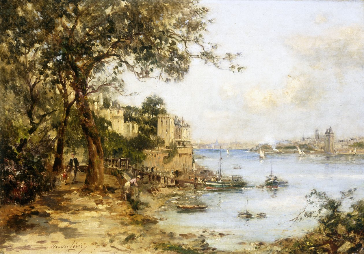 Landung in Dinard von Maurice Levis
