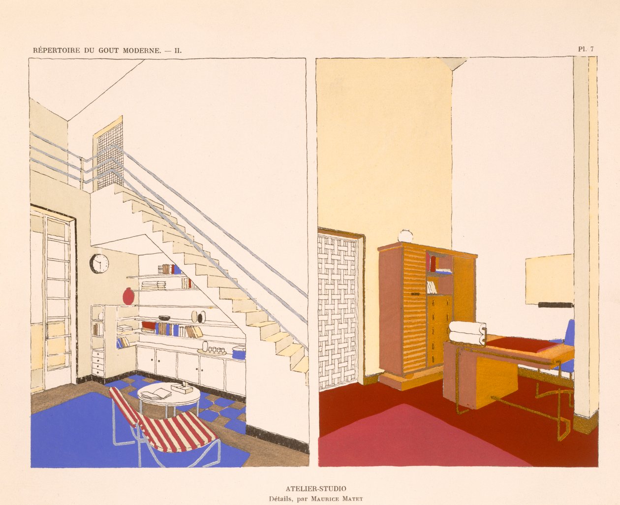 Atelier-Studio von Maurice Matet