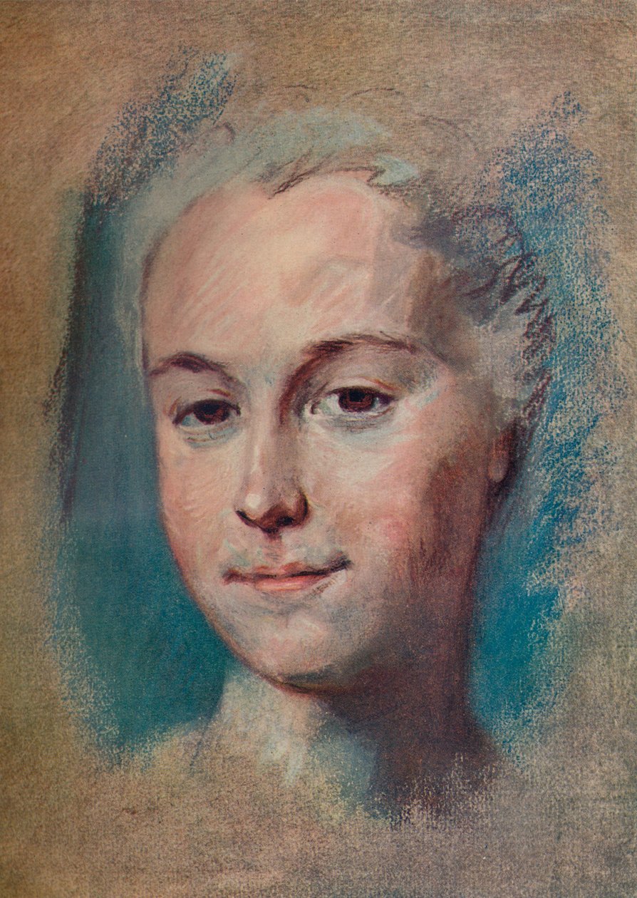 La Camargo, ca. 1743 von Maurice Quentin de La Tour