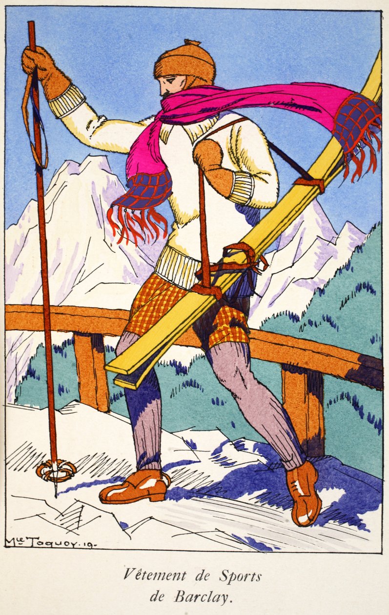 Sportbekleidung von Barclay von Maurice Taquoy