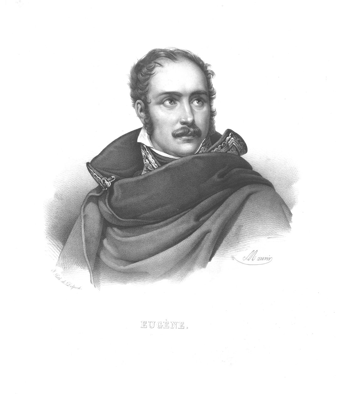 Eugène de Beauharnais, ca. 1820er Jahre von Maurin