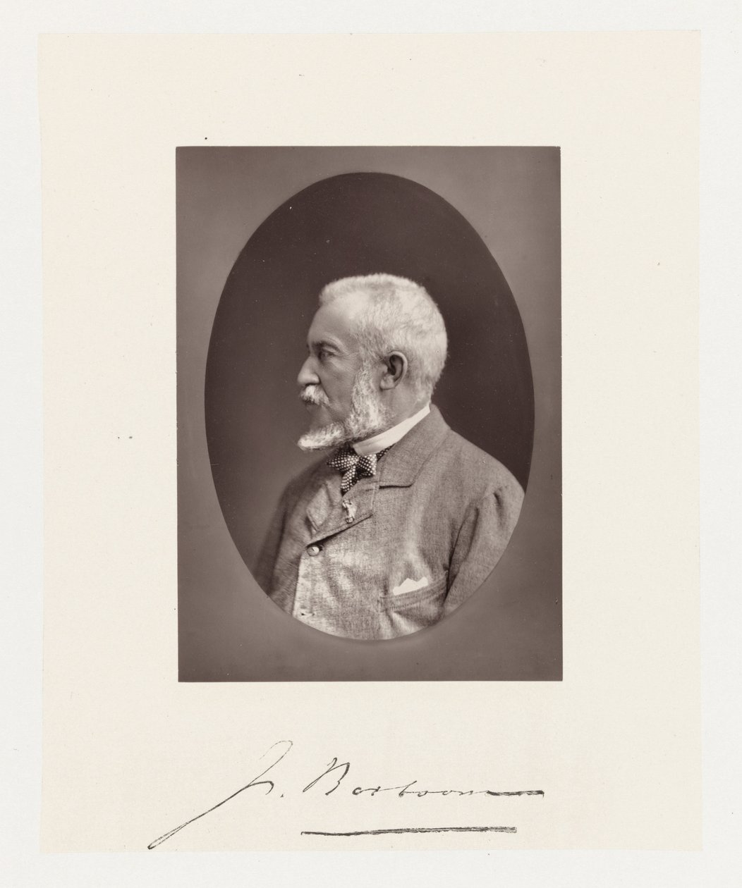 Porträt von Johannes Bosboom von Maurits Verveer (attributed to)