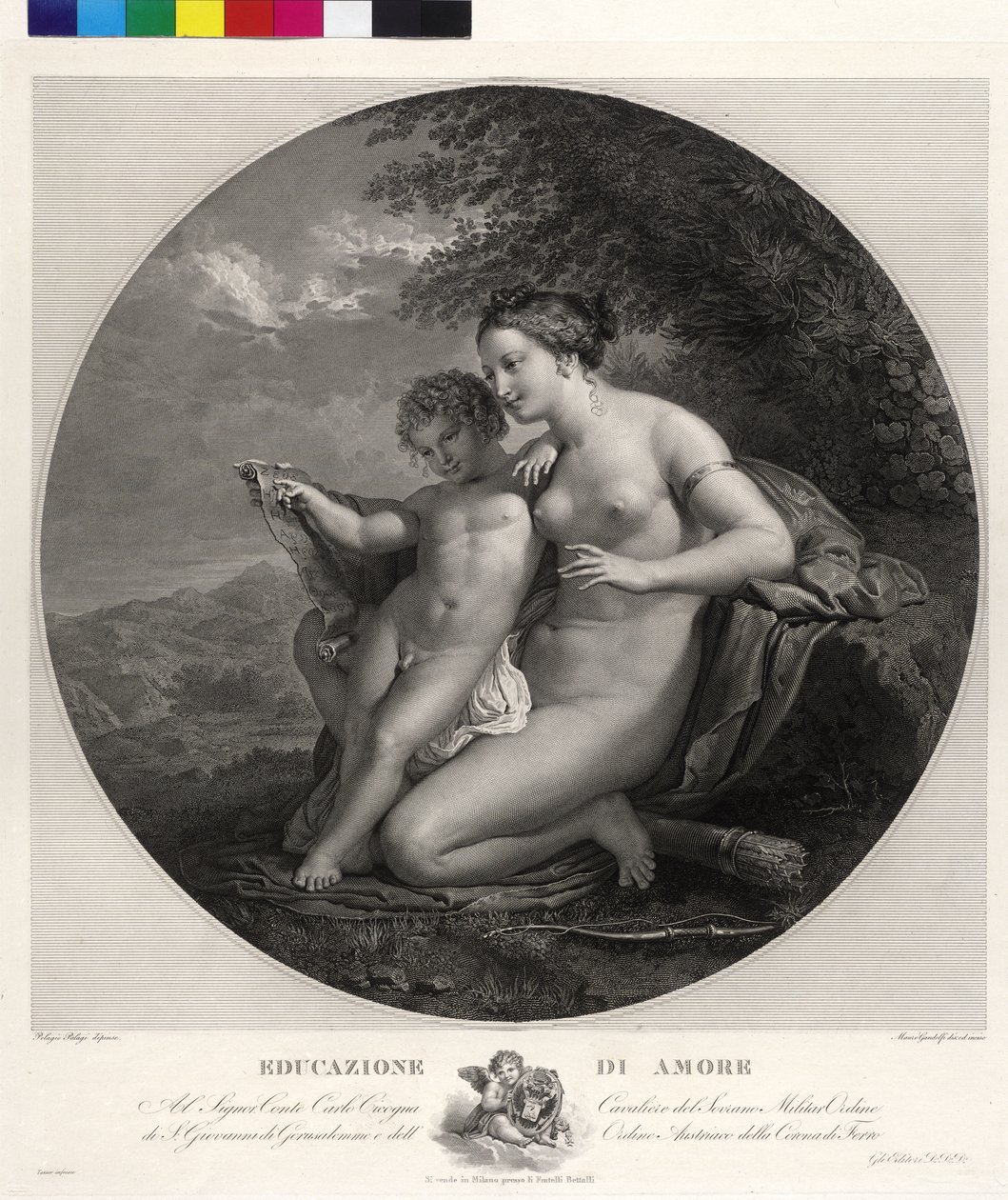 Die Erziehung des Amor von Mauro Gandolfi