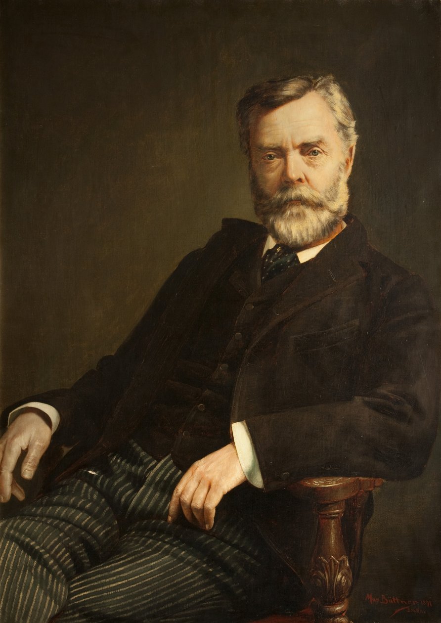 Porträt eines Einheimischen, 1891 von Max Büttner
