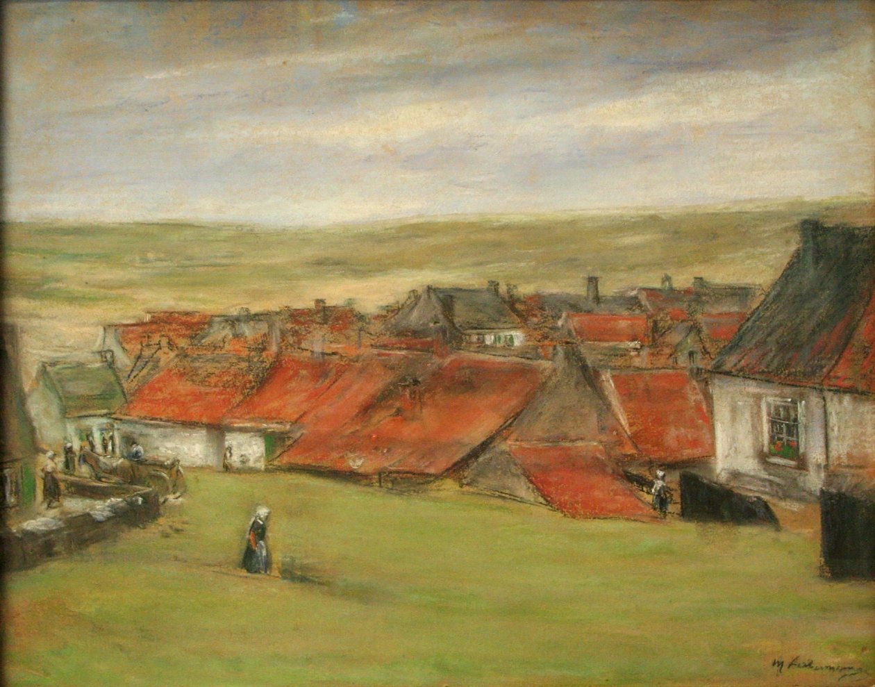 Holländisches Dorf von Max Liebermann