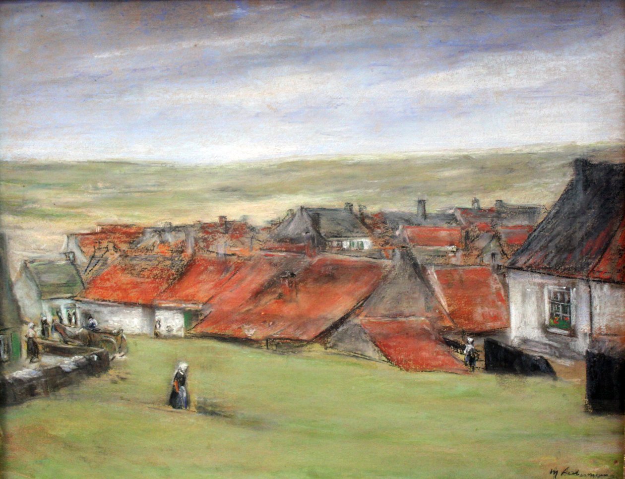 Holländisches Dorf von Max Liebermann