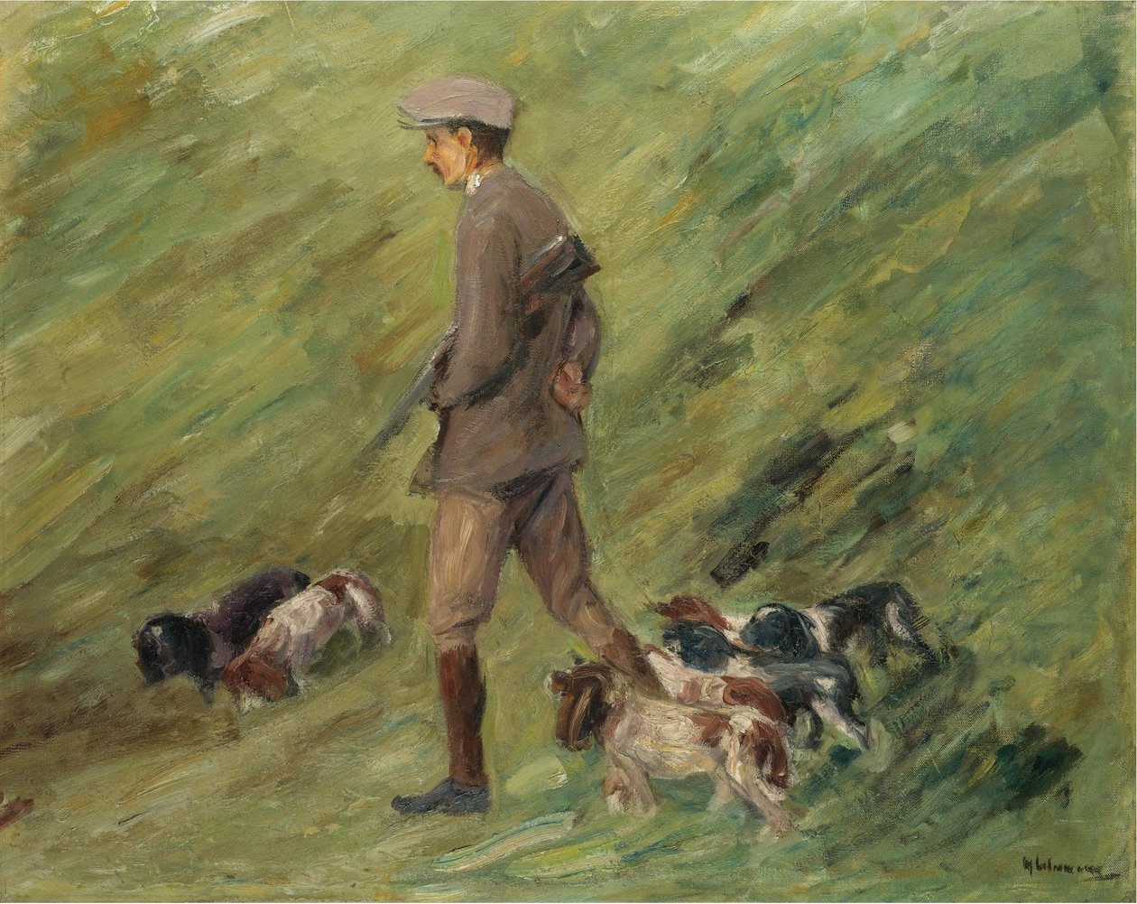 Jäger in den Dünen von Max Liebermann