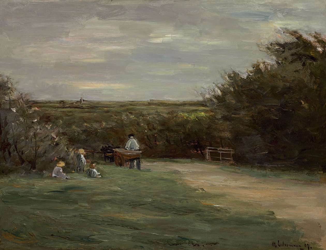 Landschaft bei Noordwijk, Noordwijk-Binnen von Max Liebermann