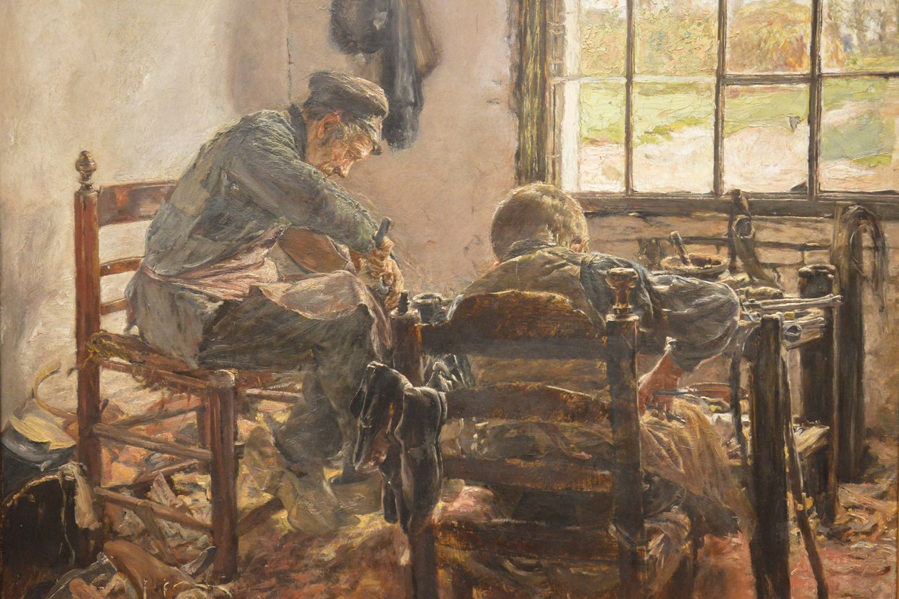 Schusterwerkstatt von Max Liebermann