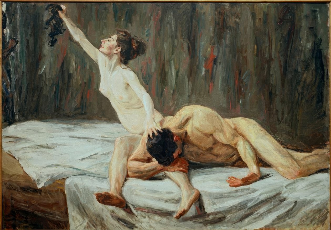 Simson und Delila von Max Liebermann