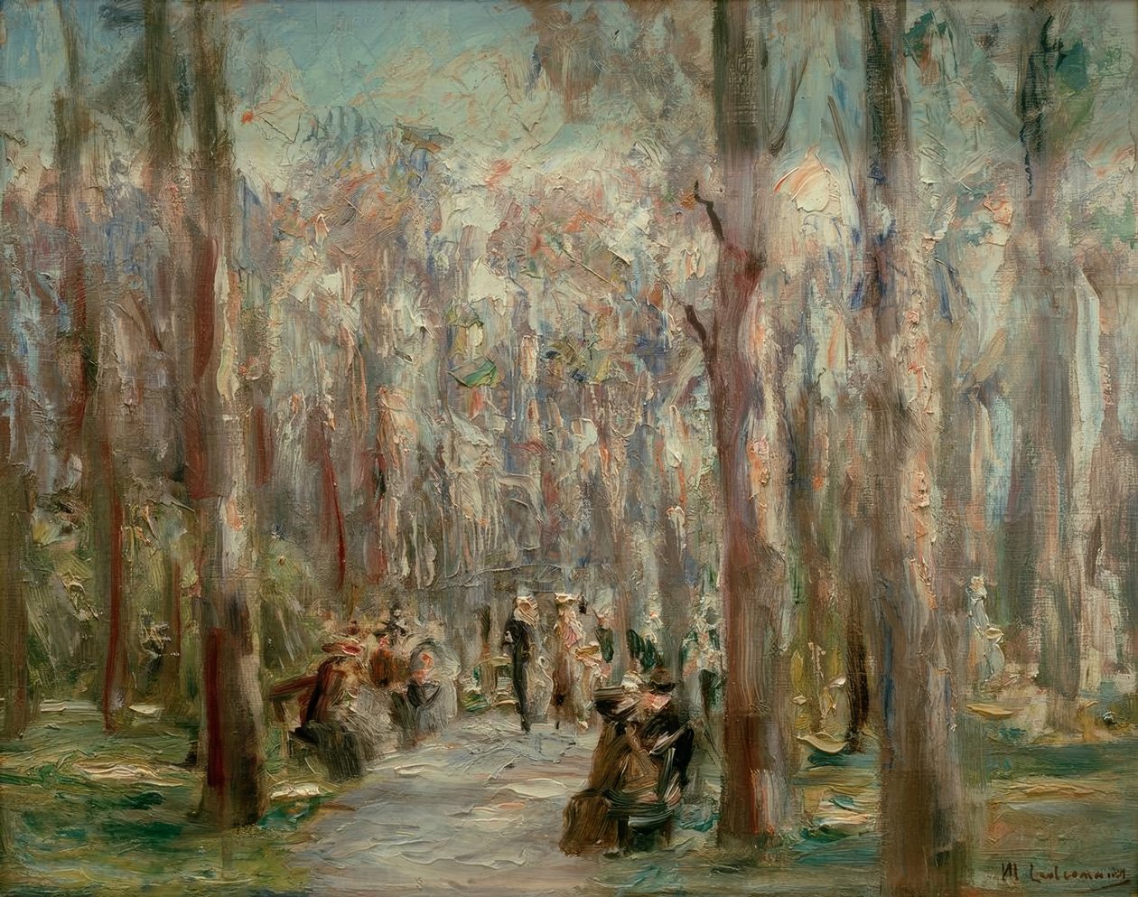 Tiergarten von Max Liebermann