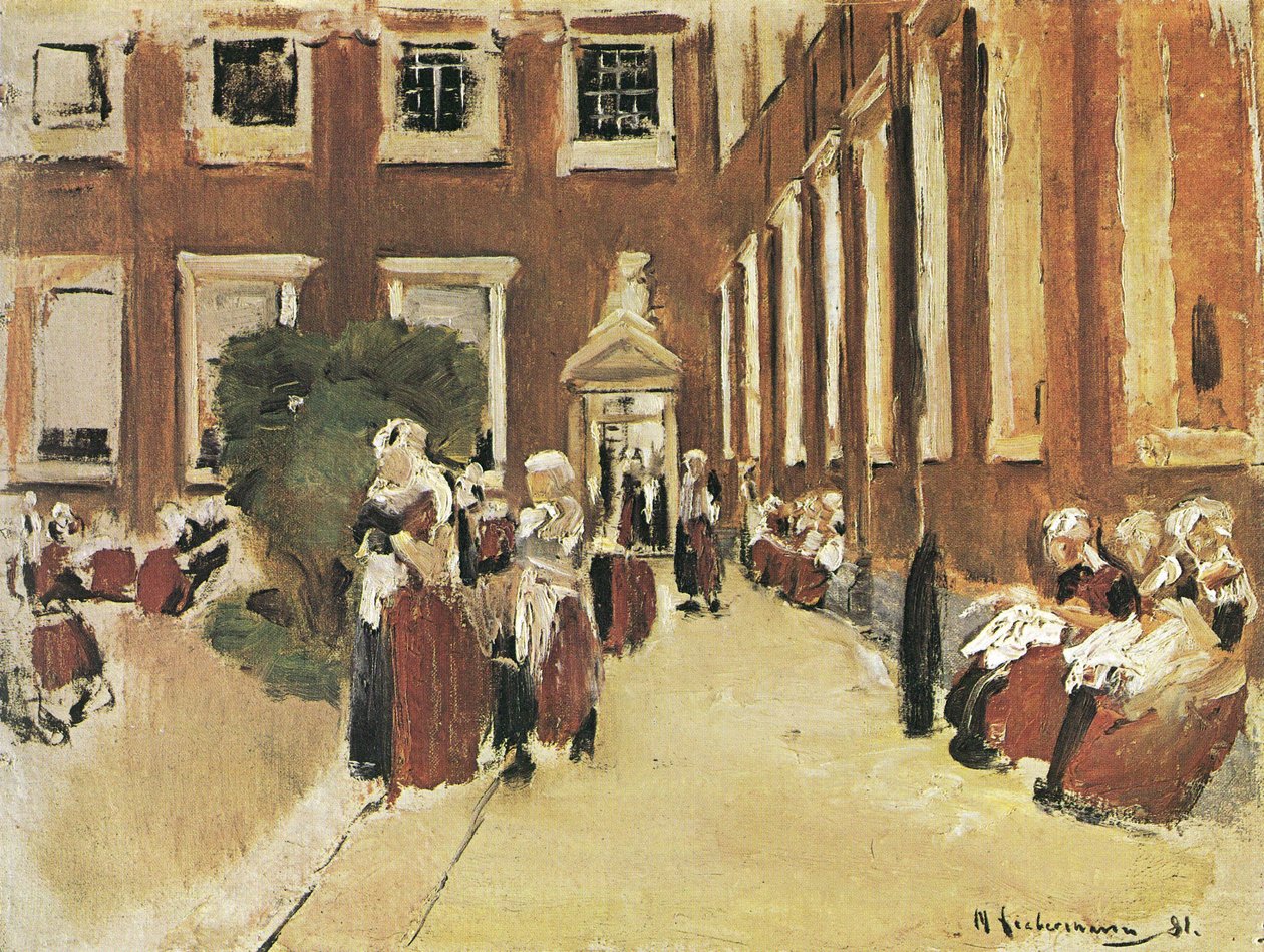 Waisenhaus Amsterdam von Max Liebermann