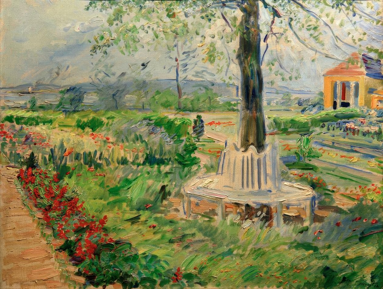 Garten in Neu-Kladow von Max Slevogt