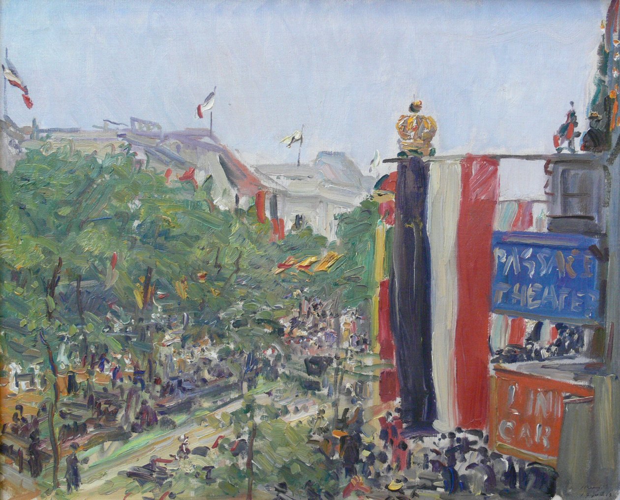 Unter den Linden von Max Slevogt